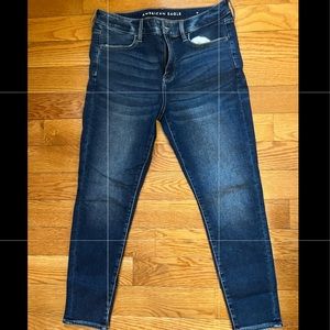 AE Cozy next level stretch jeggings size 14 Short